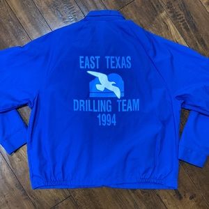 Vintage 1994 King Louie East Texas Drilling Team Light Weight Jacket Size Large